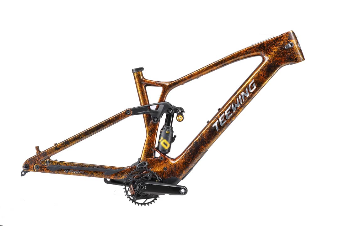 Teewing Bike Turbo Force Frame Set (No Rear Shock and Chain Ring) - Ready Stock